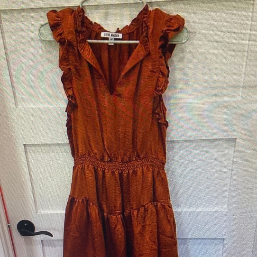 Steve Madden Terracotta Midi Dress